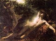 Anne-Louis Girodet-Trioson Endymion Asleep oil painting